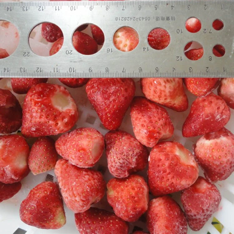 frozen strawberries for bakery dairy and beverage applications