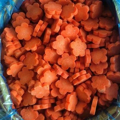 100 gram dondurulmuş havuçun besin değeri nedir?